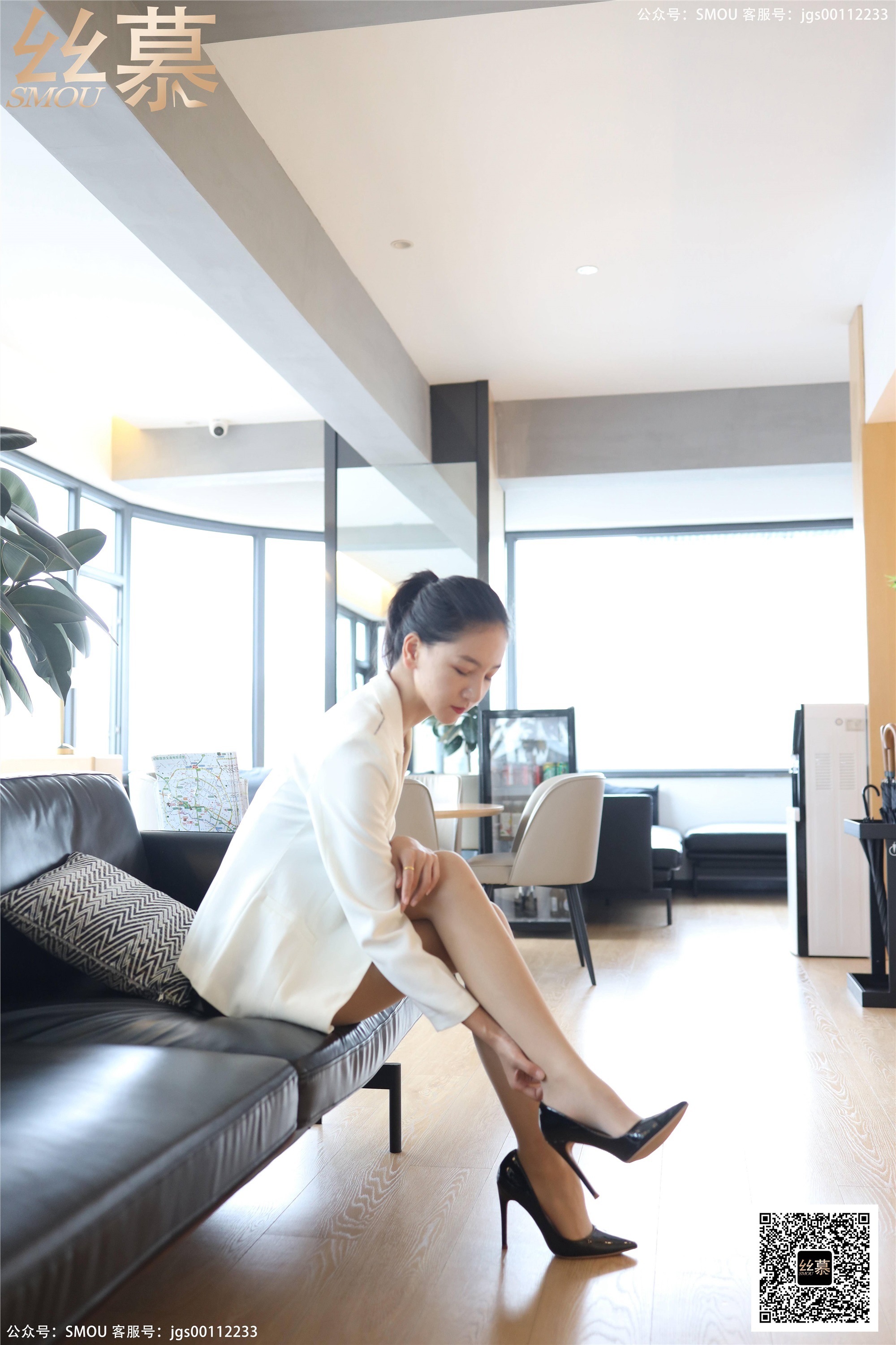 丝慕写真 SM441 天天一元 模特：茗茗《绫超薄连裤袜》